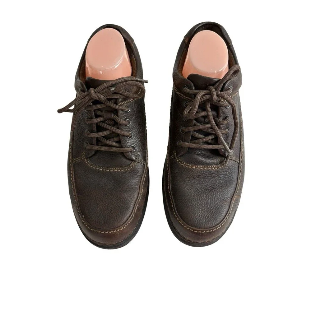 Rockport Men Shoe Size 9  Encounter Dark Brown Leather Dress Comfort Casual